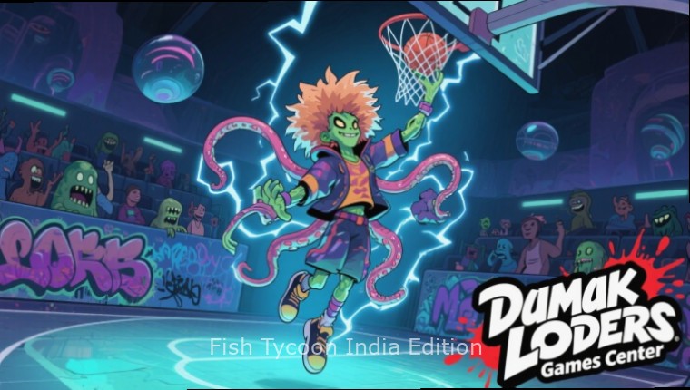 Fish Tycoon India Edition - Official Cover Fish Tycoon India Edition game cover featuring Indian freshwater fish species